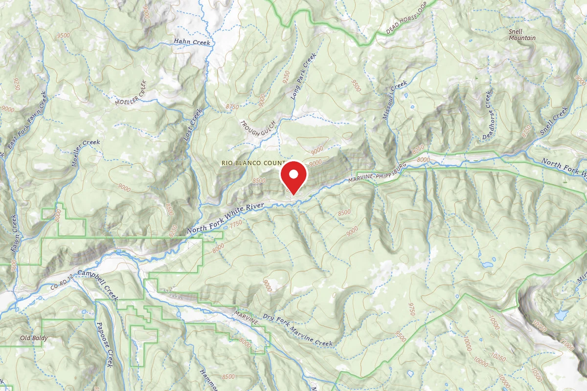 White River National Forest North Fork Campground