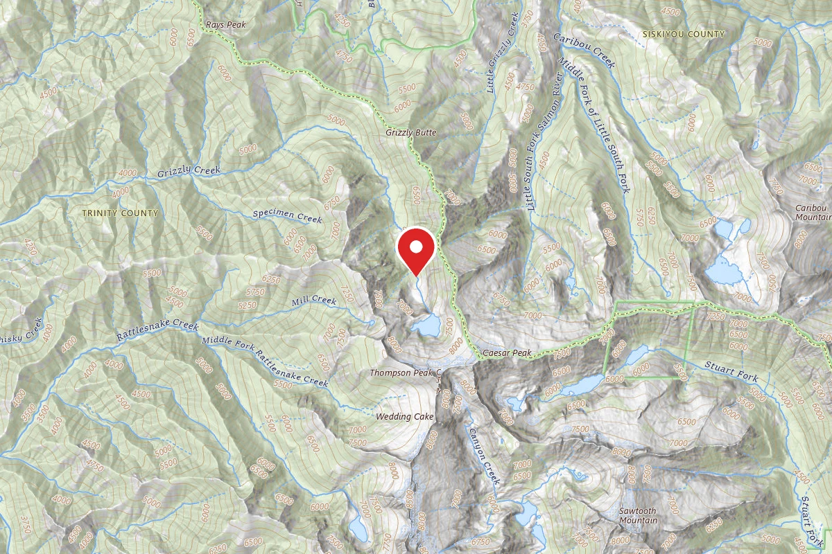 Dispersed Site near 41.0193, -123.0531
