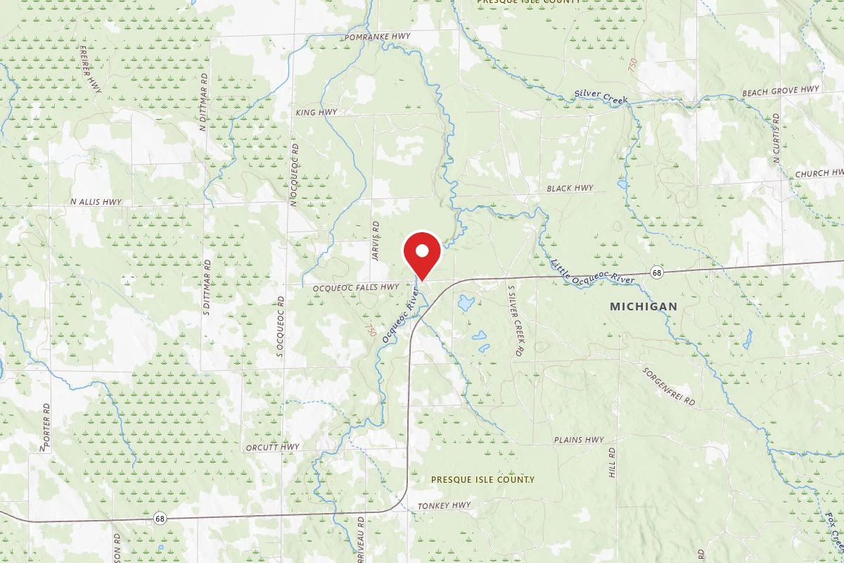 Ocqueoc Falls State Forest Campground