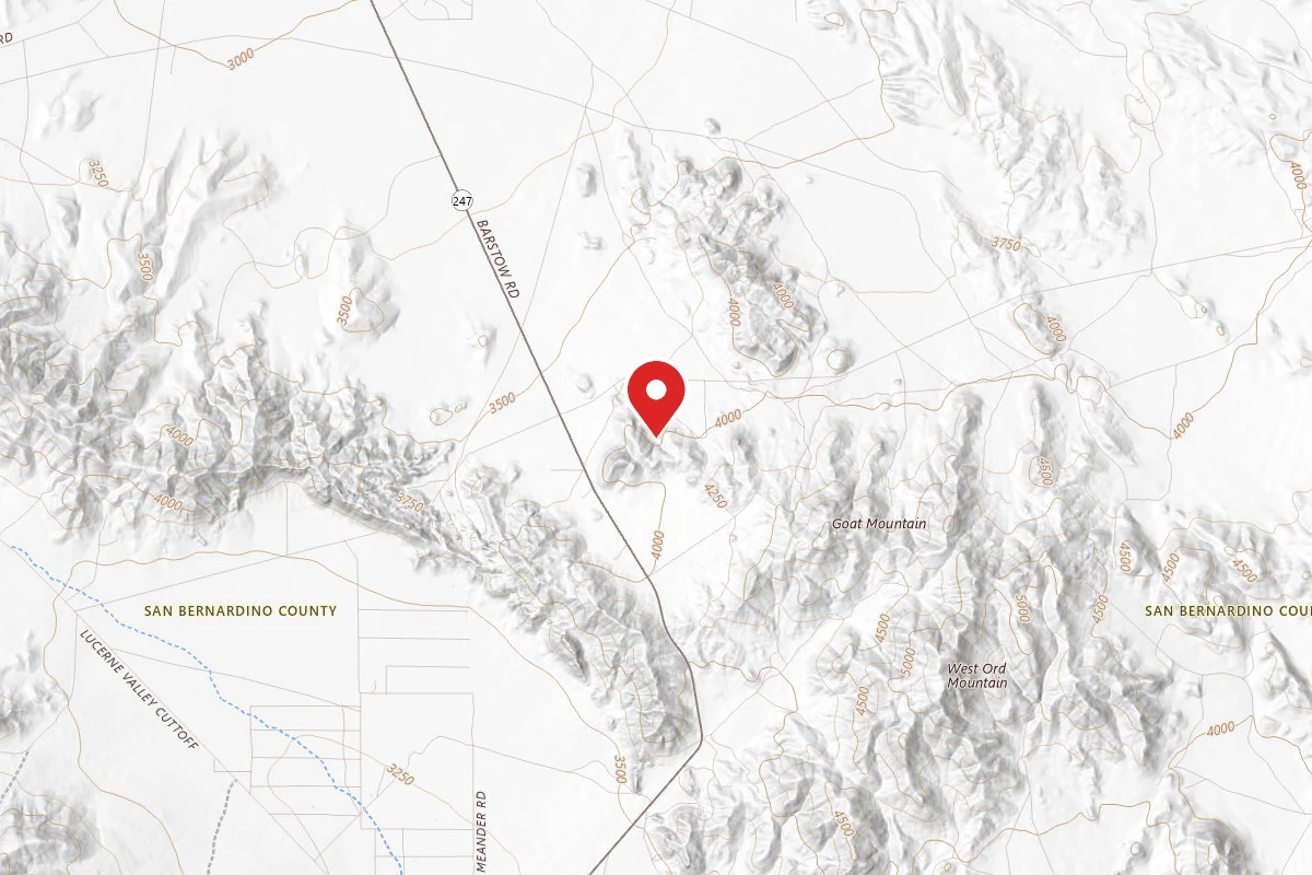 Dispersed Site near 34.6781, -116.9512