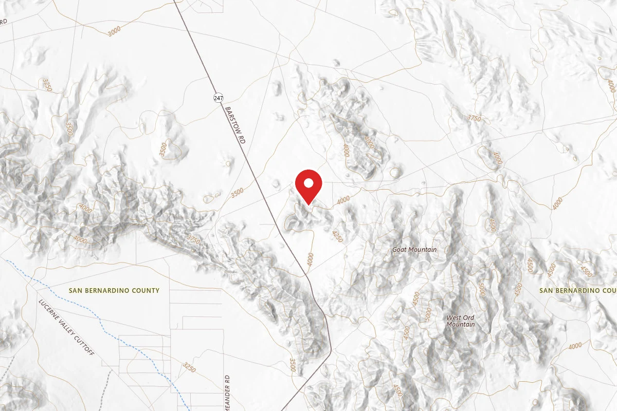Dispersed Site near 34.6791, -116.9514
