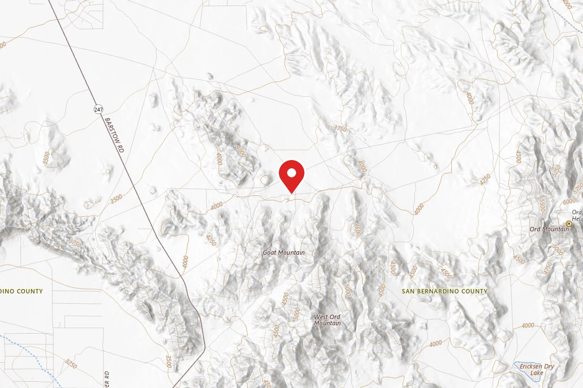 Dispersed Site near 34.6840, -116.9134