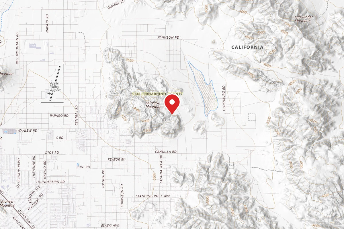 Dispersed Site near 34.5638, -117.1155