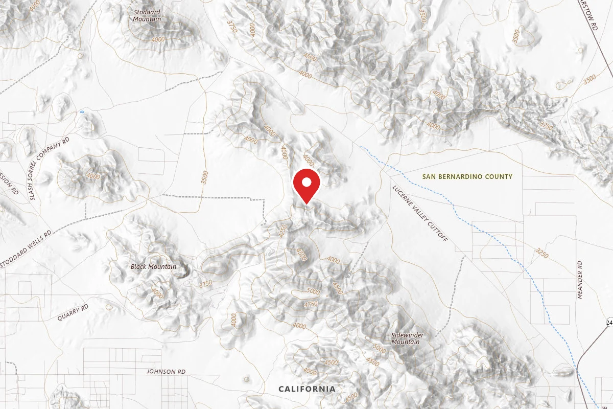 Dispersed Site near 34.6481, -117.0706
