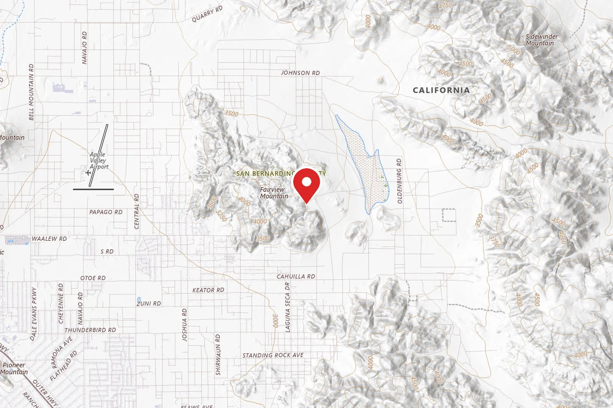 Dispersed Site near 34.5656, -117.1156