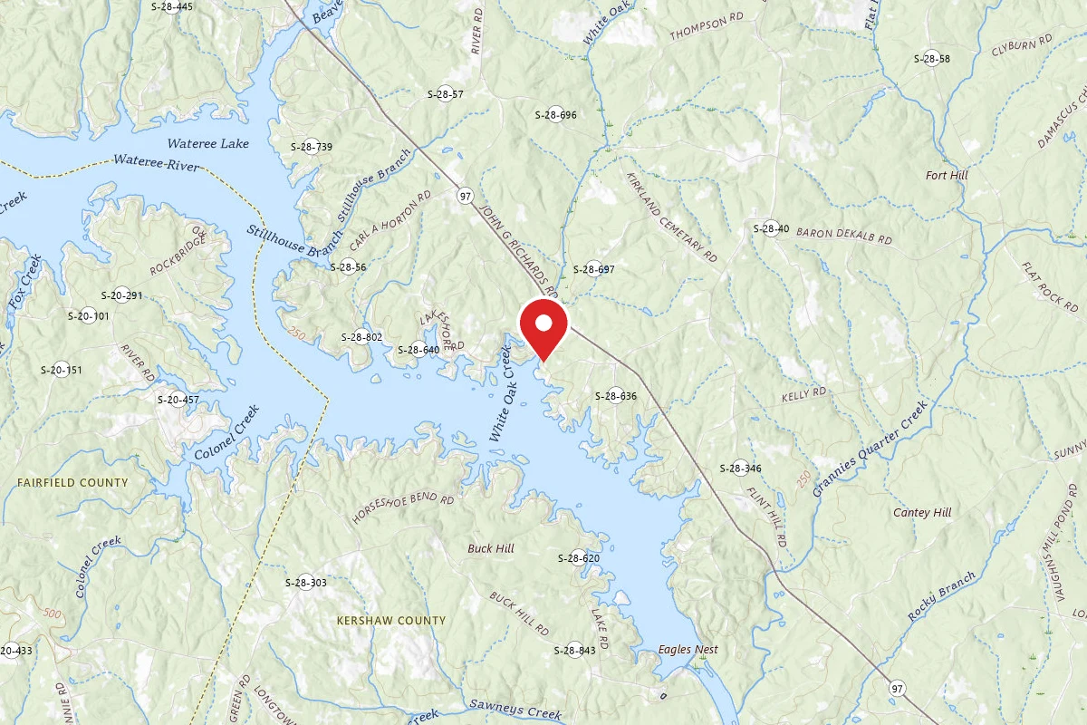 Military Park Shaw AFB Wateree Recreation Area and FamCamp