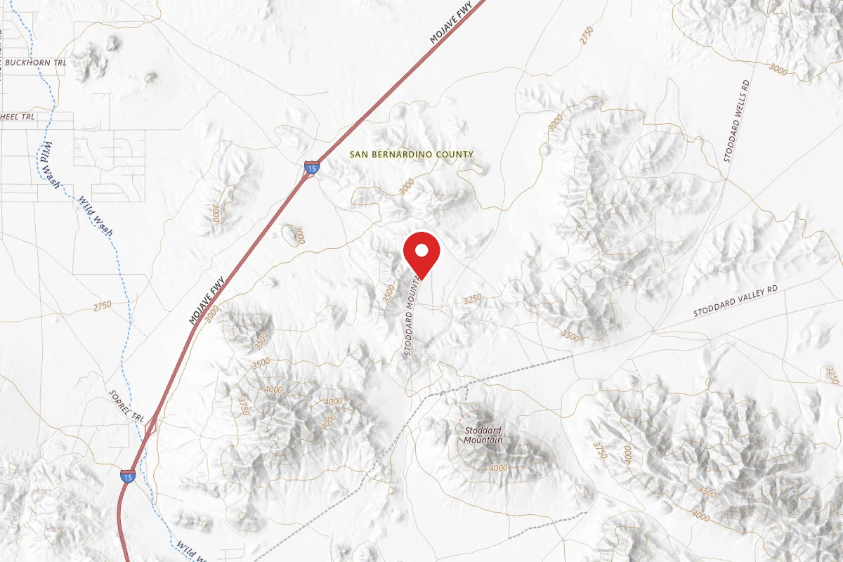 Dispersed Site near 34.7311, -117.1391