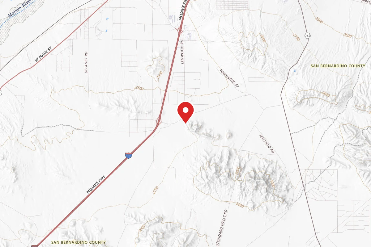Dispersed Site near 34.8109, -117.0822
