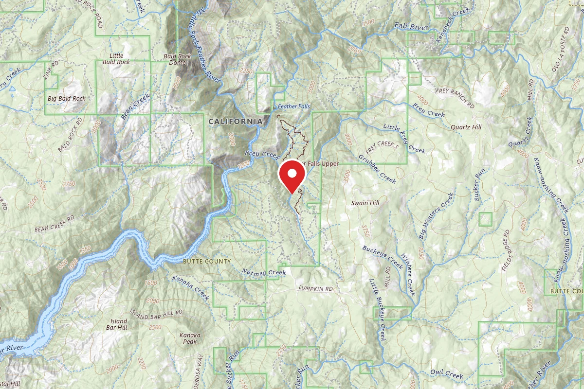 Plumas National Forest Feather Falls Trailhead Campground