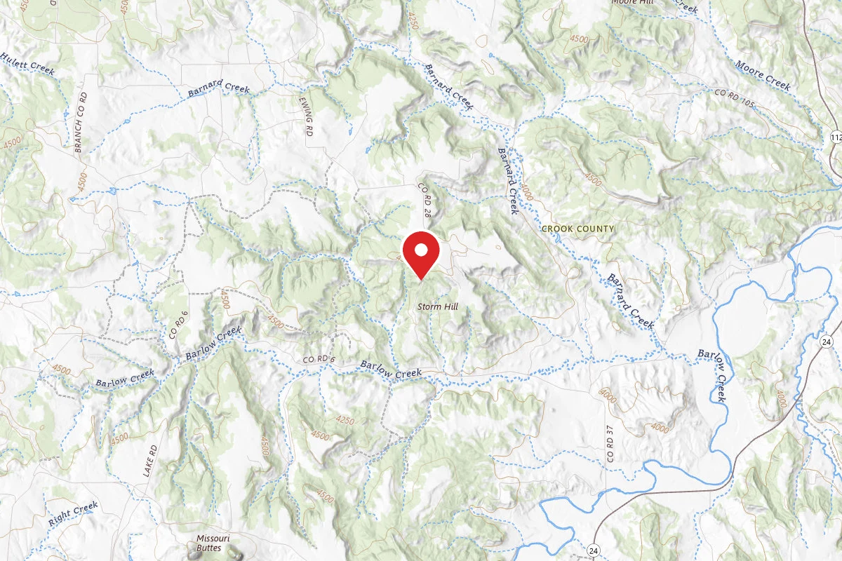 Storm Hill BLM Land Dispersed Site