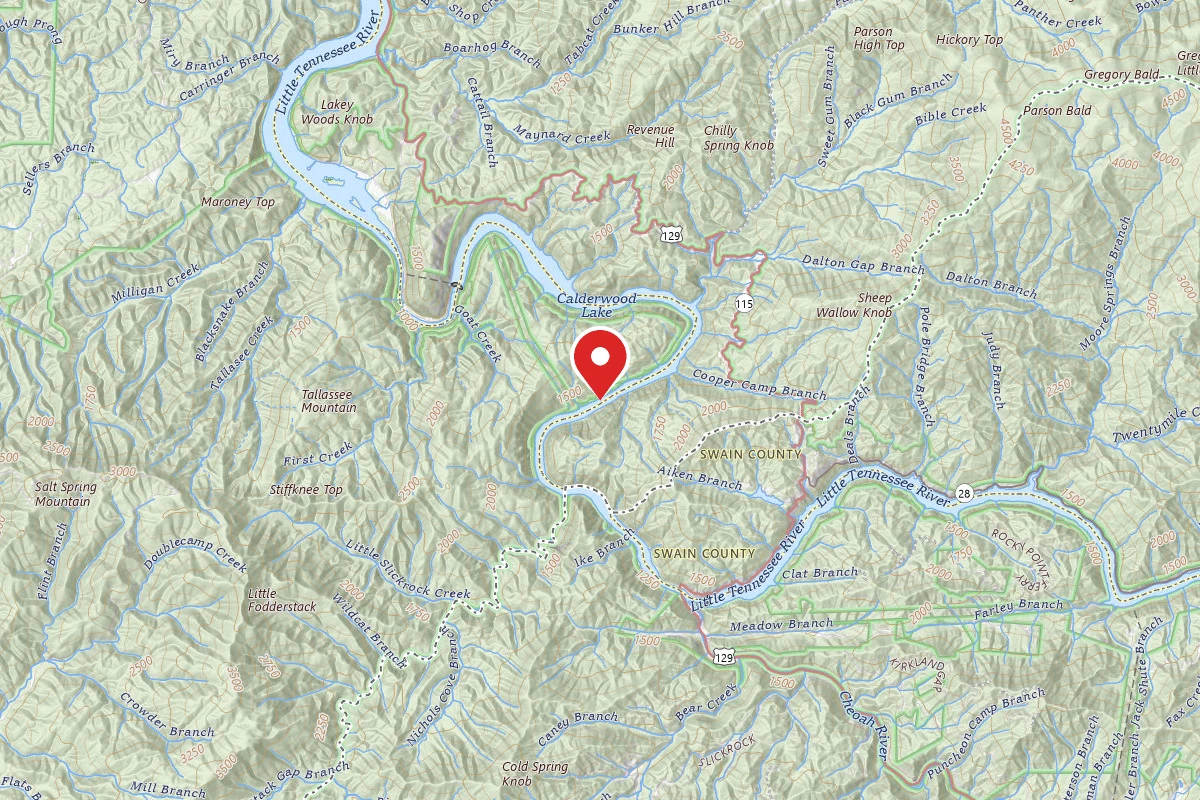 Calderwood Lake Primitive campground