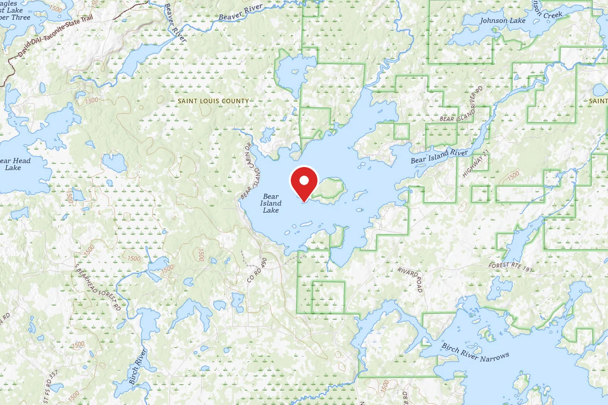 Bear Island Lake Site 1