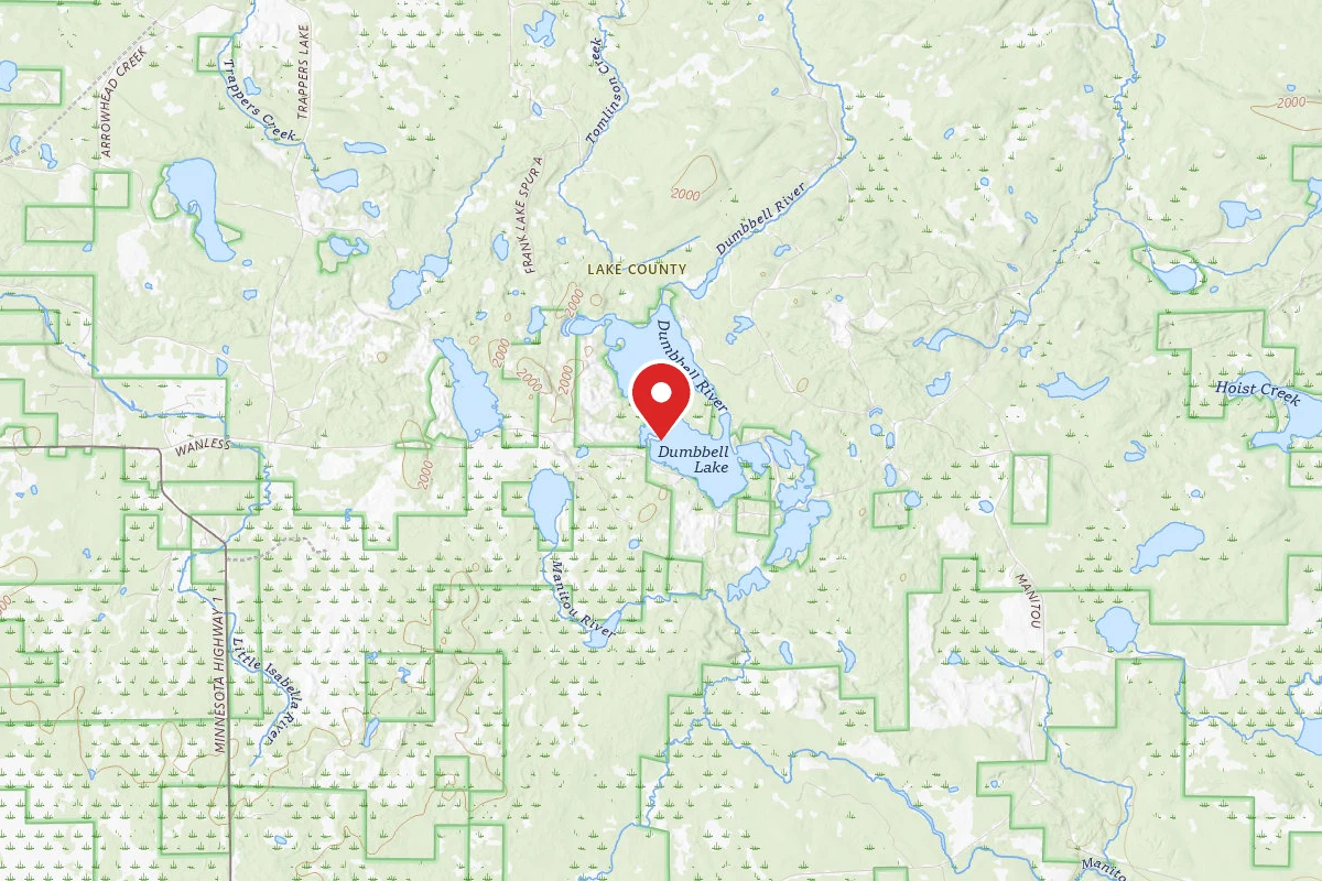 Dumbbell Lake Site #1