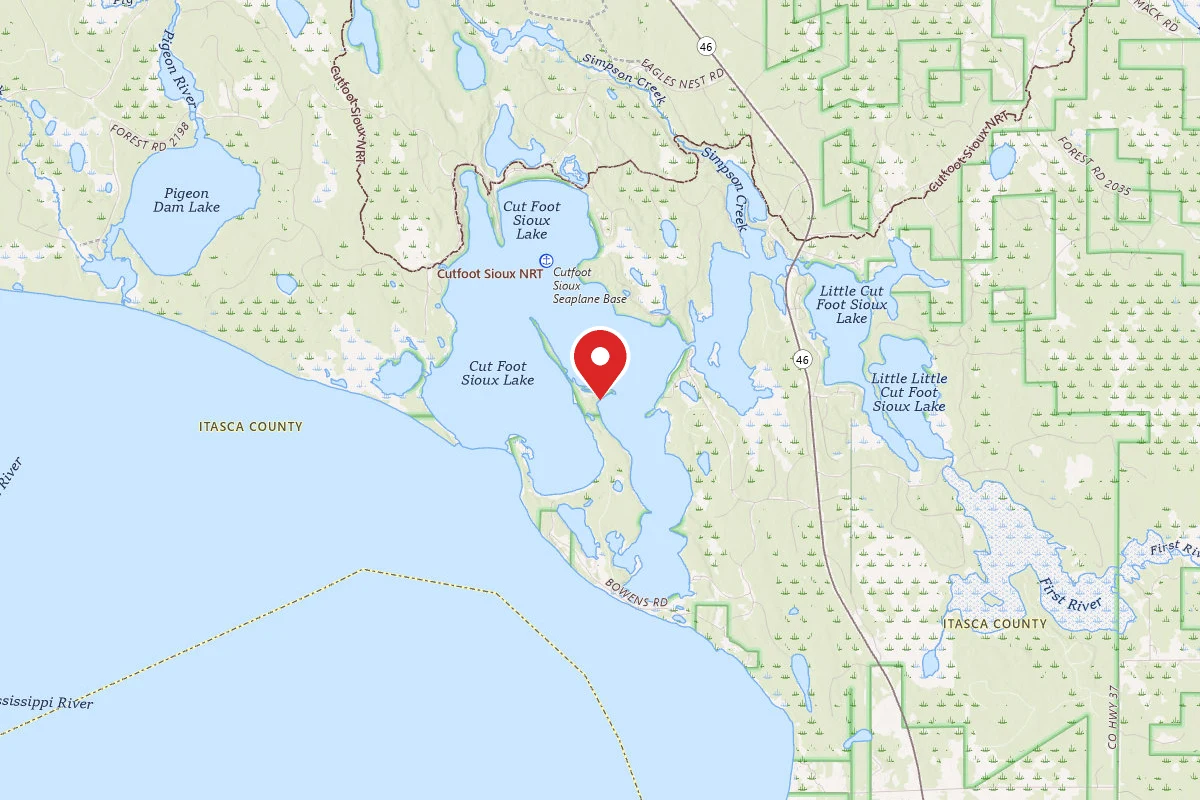 Cut Foot Dispersed Campsites