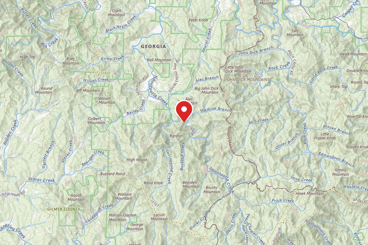 Noontootla Dispersed Area