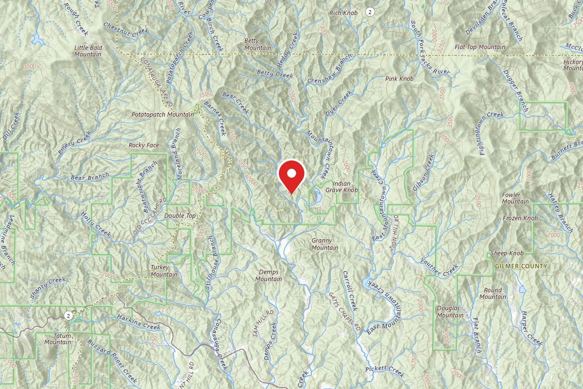 Bear Creek Dispersed Camping Area