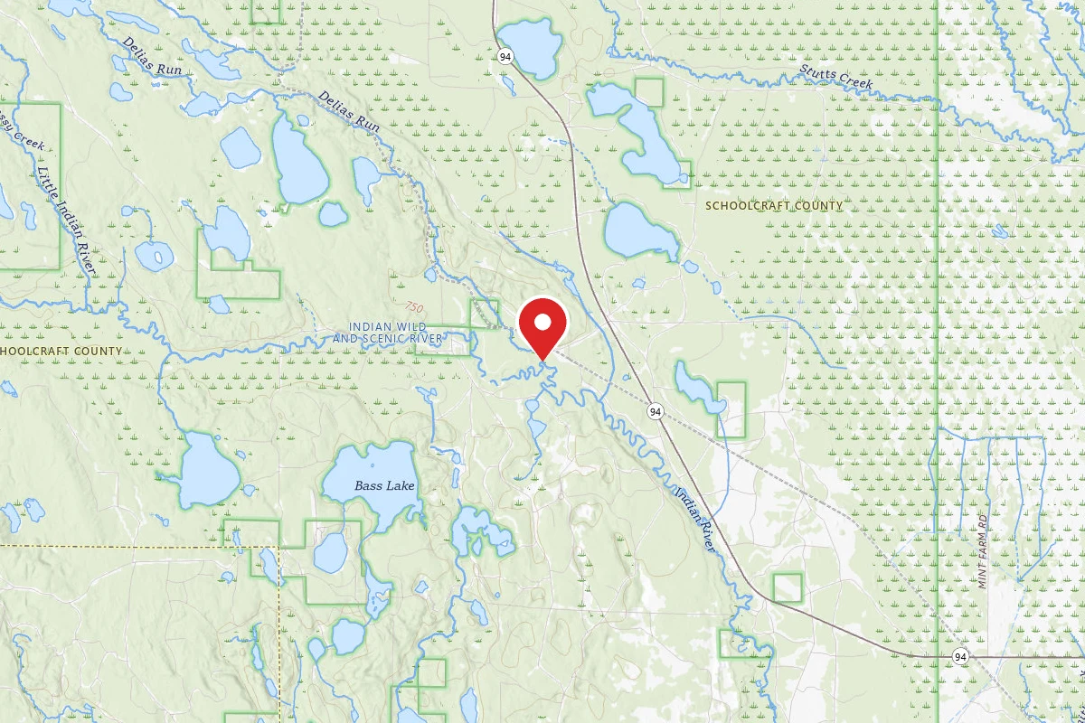 Indian River Delias Camping Area