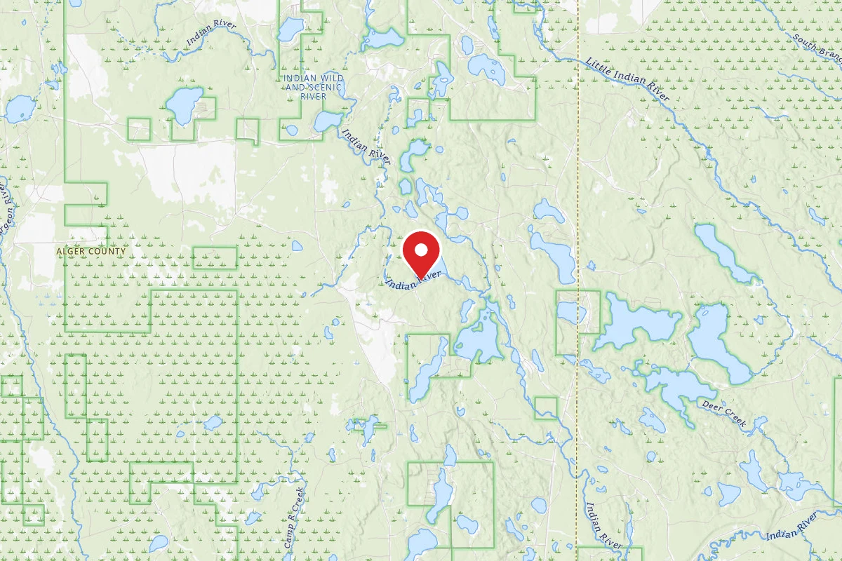 Indian River Bar Lake Camping Area