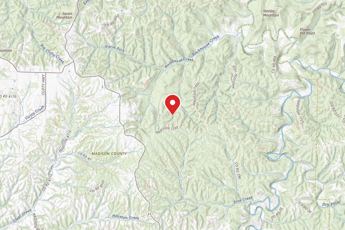 Madison County Camping Area #17