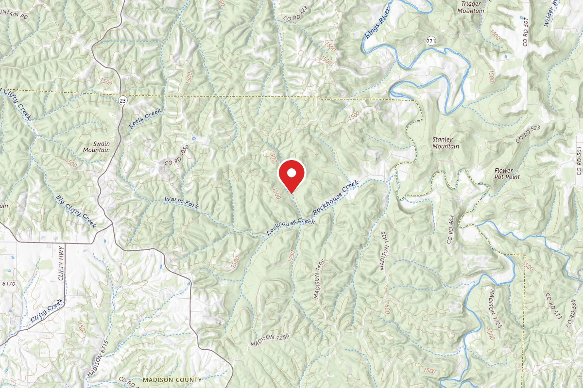 Madison County Camping Area #18