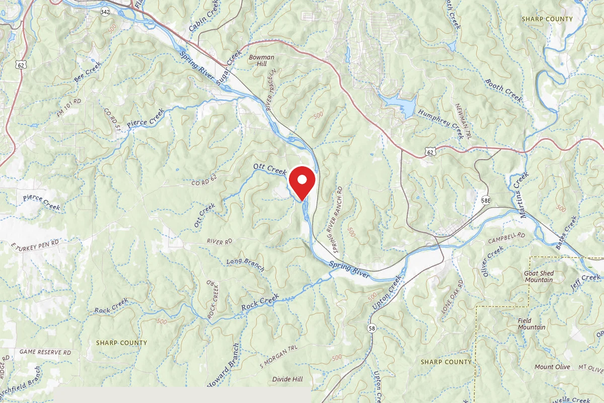Harold E. Alexander Spring River WMA Camping Area #5