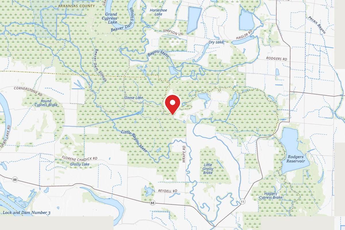 Big Bayou Meto Access Camping Area