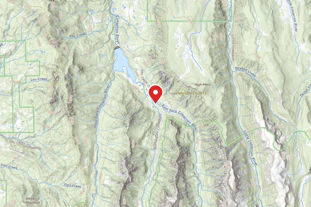 Cimarron Forks Camping Area