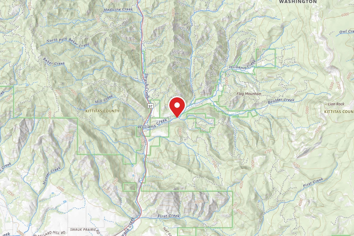 Liberty Town / Williams Creek Dispersed Camping