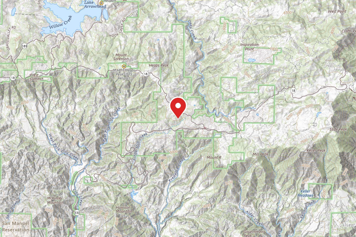 Bench Camp, PCT Trail Camp