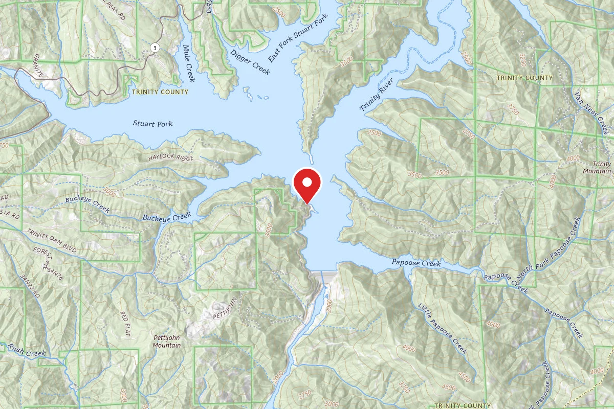 Trinity Lake Shoreline