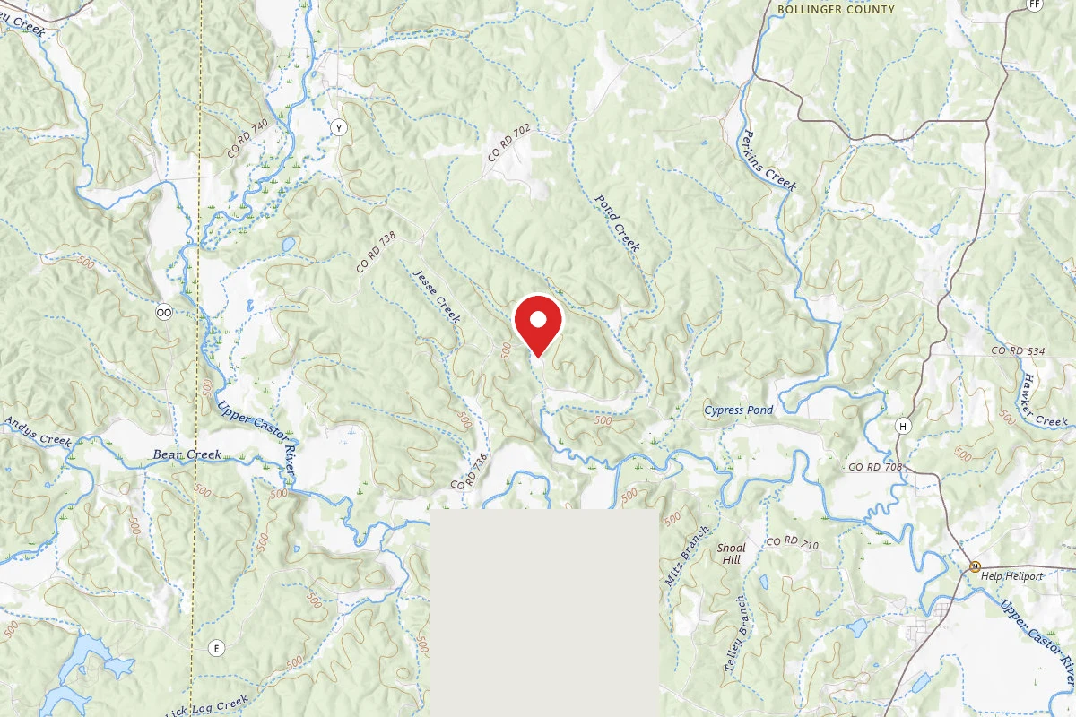 Castor River Conservation Area Dispersed Camping