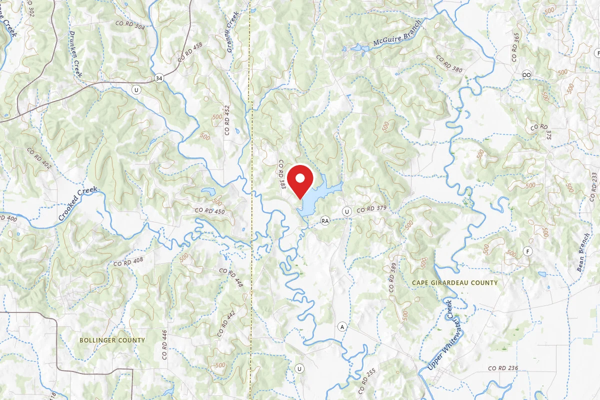 Lake Girardeau Conservation Area Dispersed Camping