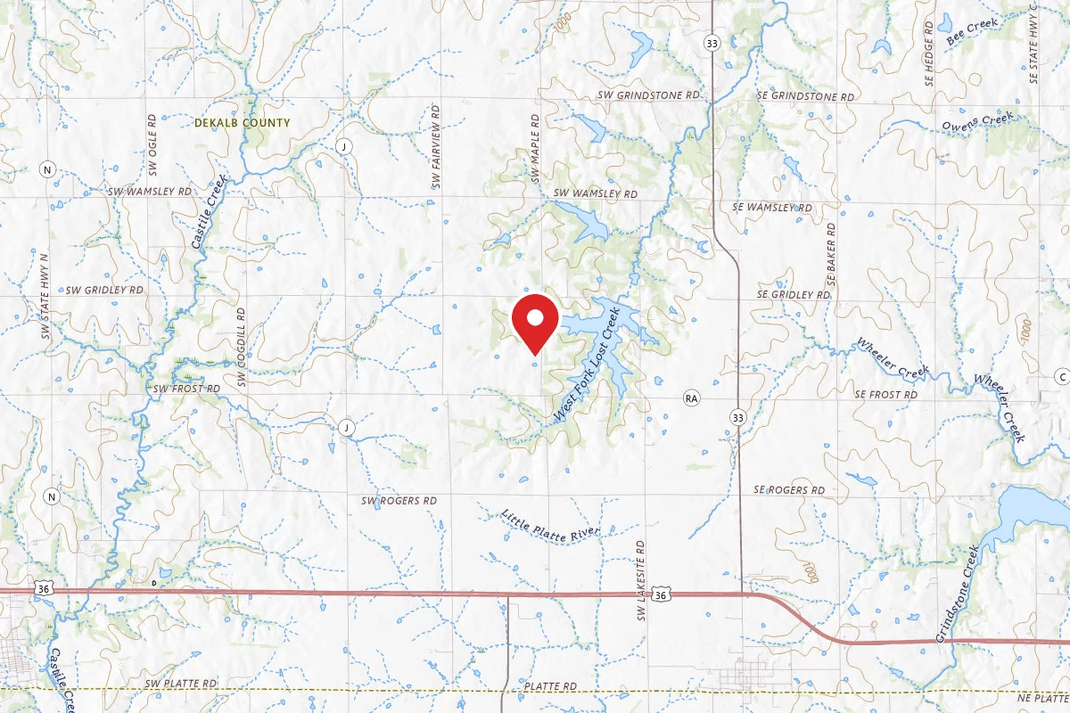 Pony Express Lake Conservation Area Dispersed Camping