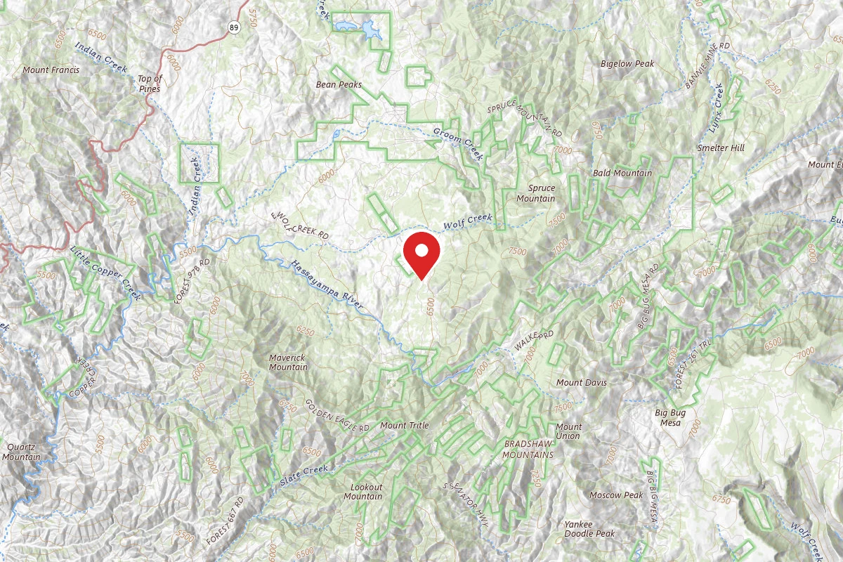 Senator Hwy Dispersed Camp Site