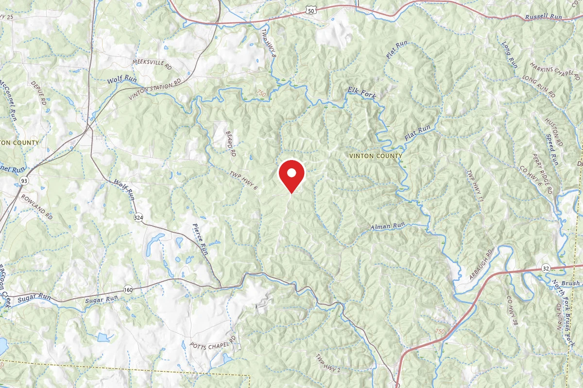 Vinton Furnace State Forest Hunters Camp