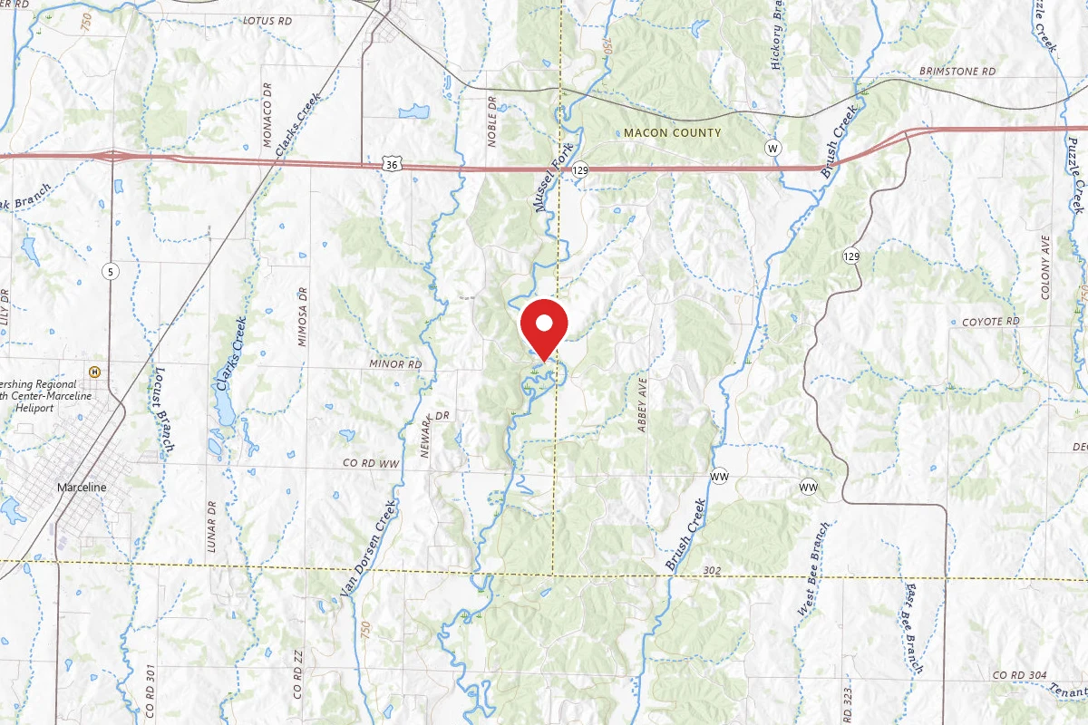 Mussel Fork Conservation Area Dispersed Camping