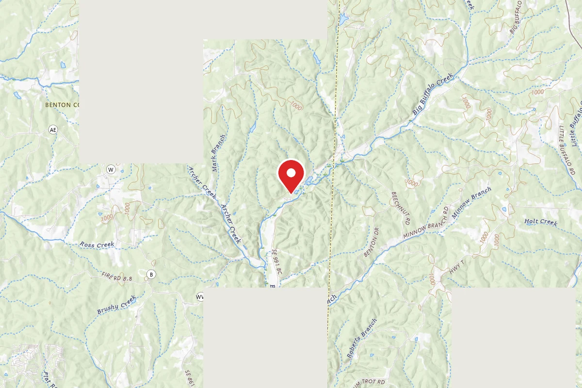Big Buffalo Creek Conservation Area Dispersed Camping