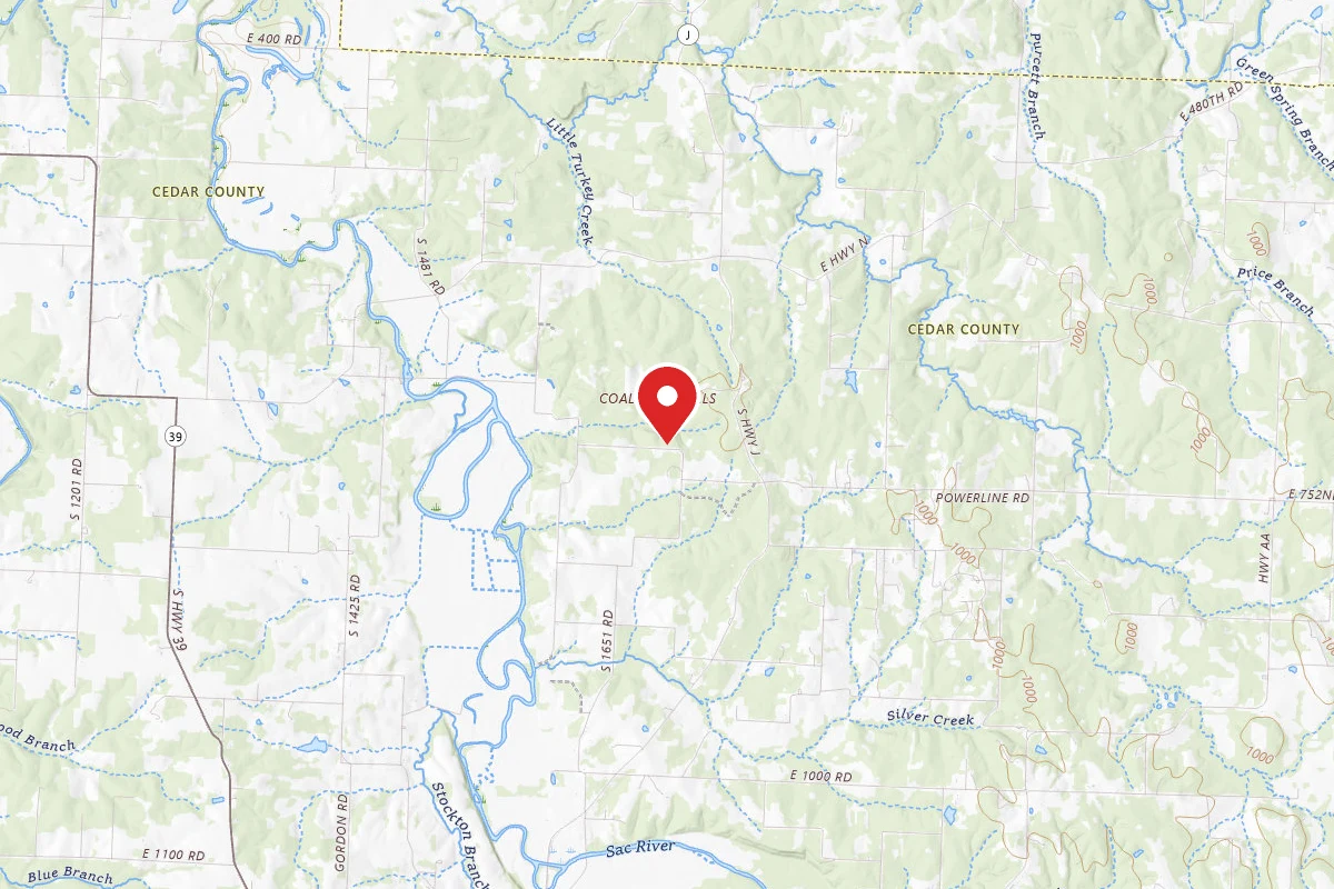 Bluff Springs Conservation Area Dispersed Camping