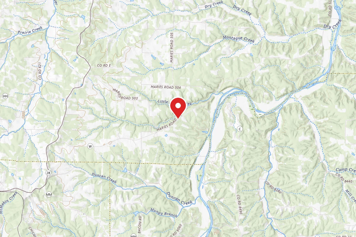 Clifty Creek Conservation Area Dispersed Camping