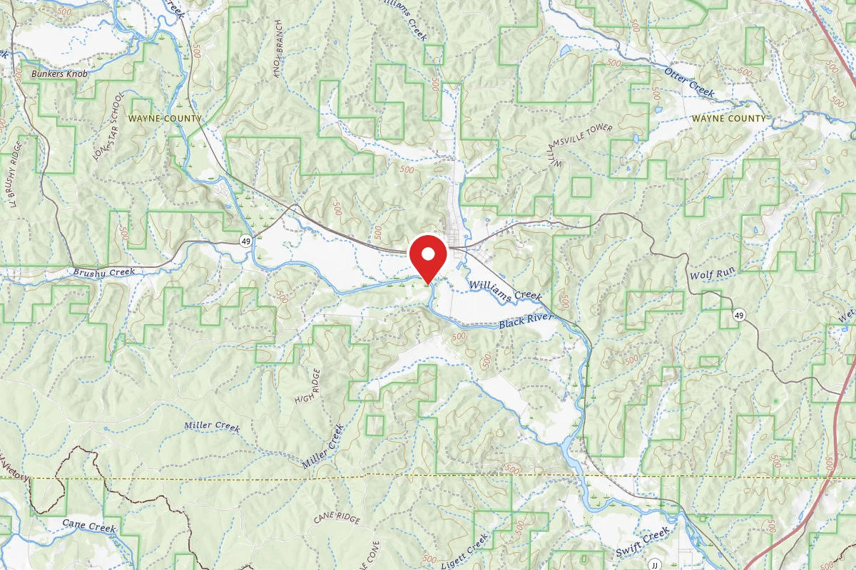 Bradley A. Hammer Memorial Conservation Area Dispersed Camping