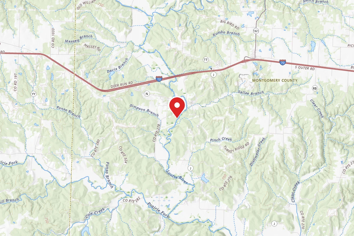 Loutre Lick Access Dispersed Camping