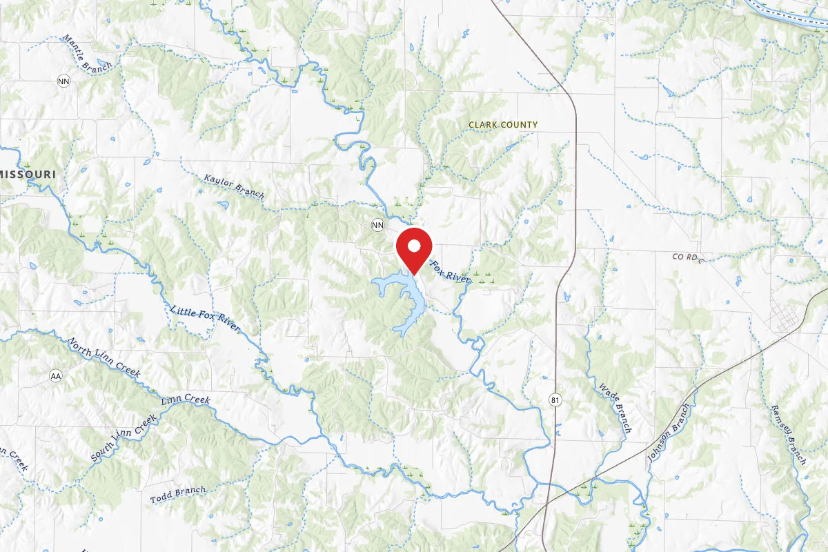 Fox Valley Lake Conservation Area Dispersed Camping
