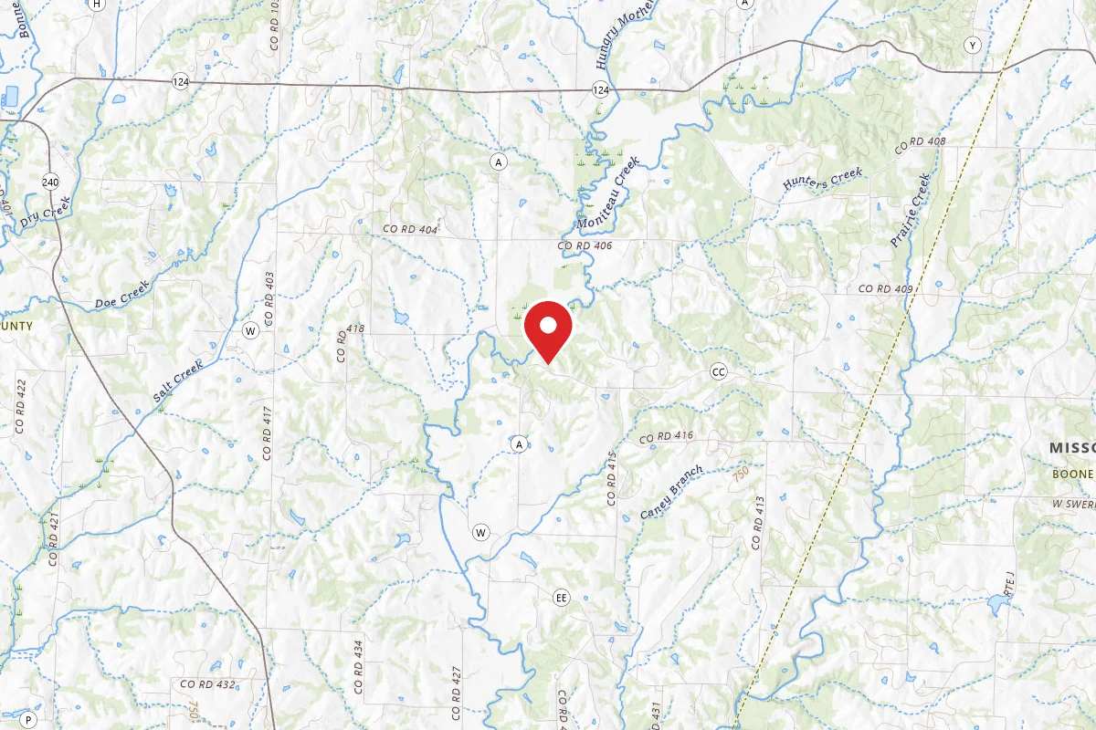 Moniteau Creek Conservation Area Dispersed Camping