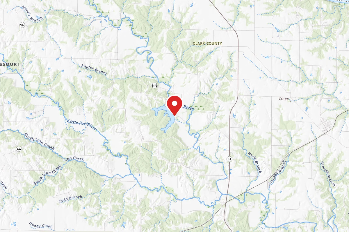 Fox Valley Lake Conservation Area Dispersed Camping