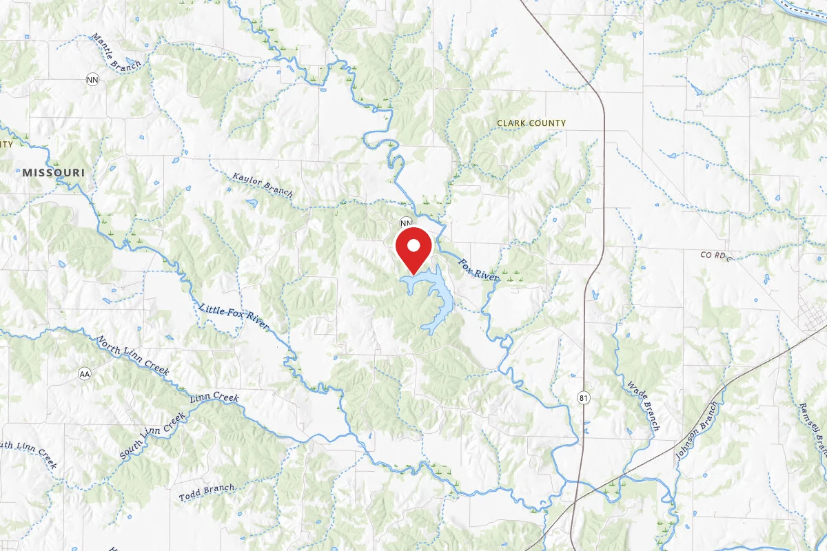 Fox Valley Lake Conservation Area Dispersed Camping