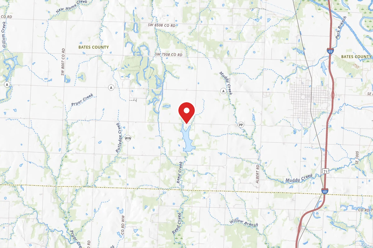 Harmony Mission Lake Conservation Area Dispersed Camping