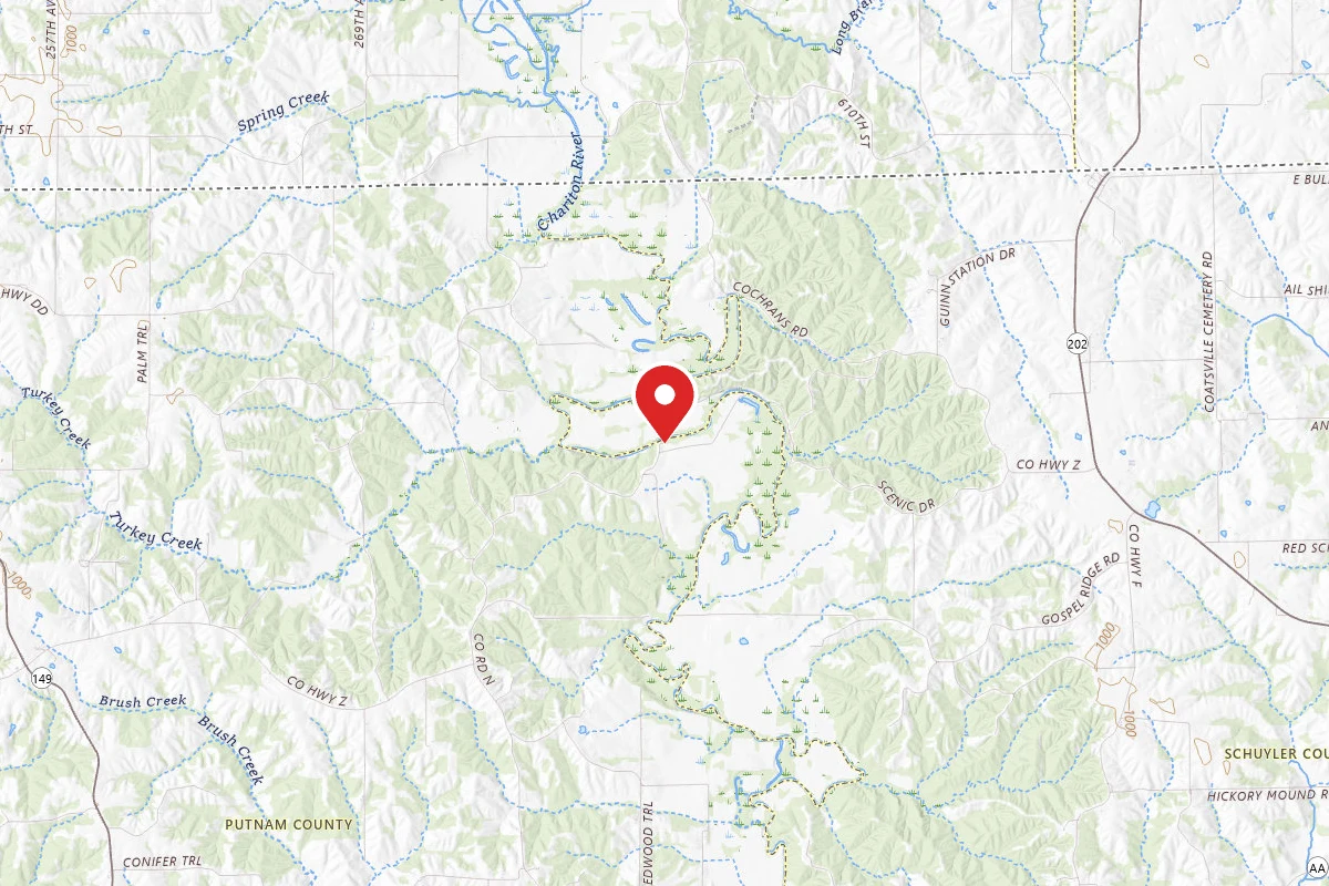 Rebel's Cove Conservation Area Dispersed Camping