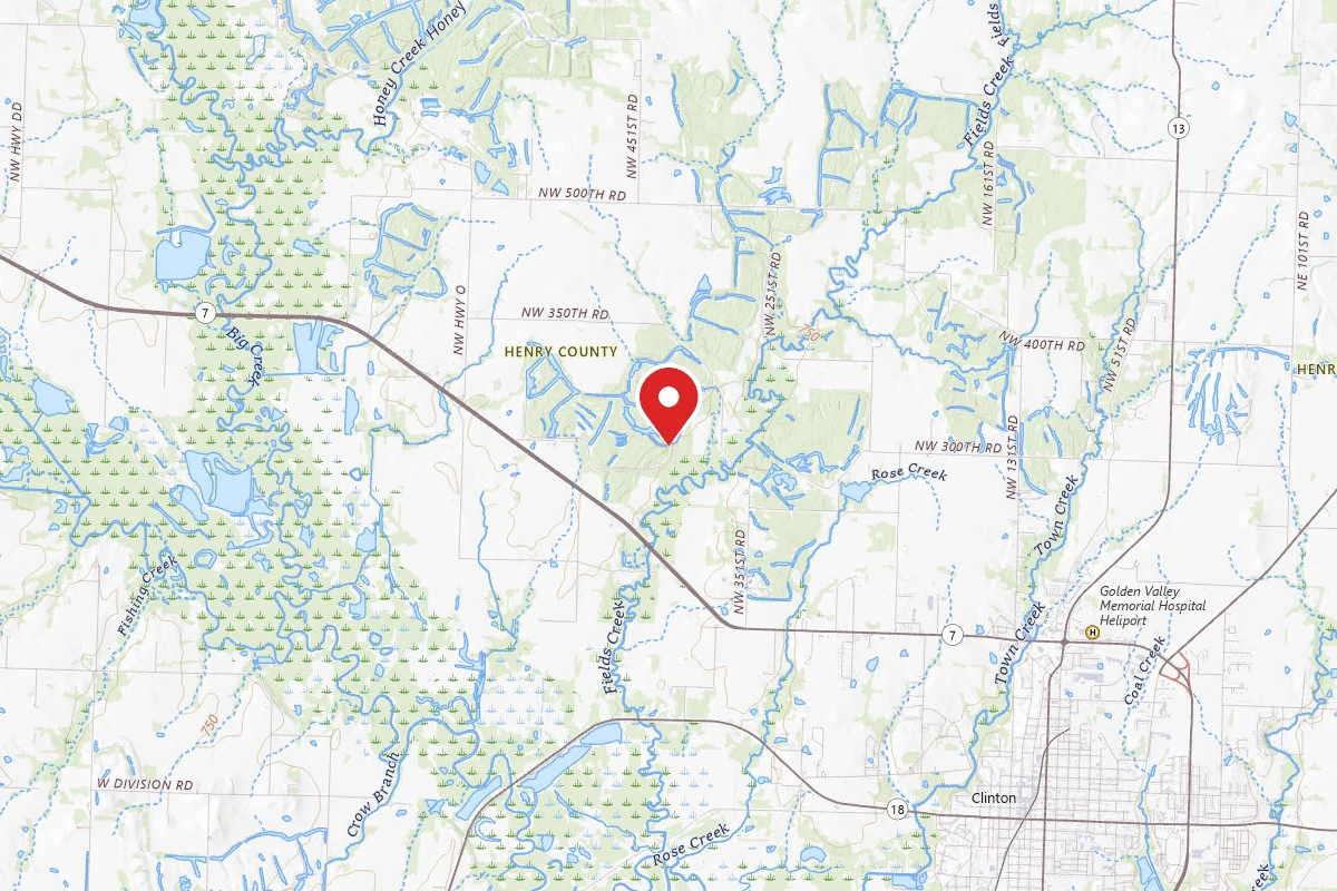 Haysler A. Poague Conservation Area Dispersed Camping