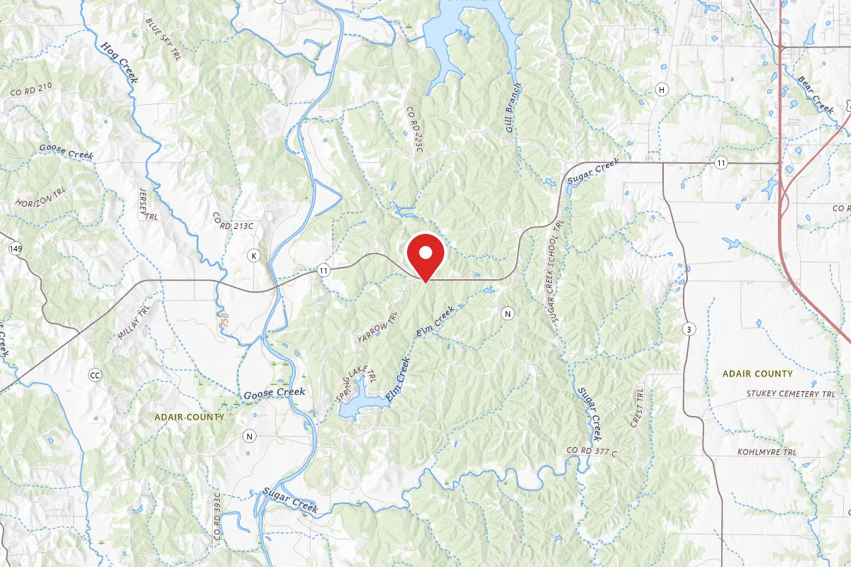 Sugar Creek Conservation Area Dispersed Camping