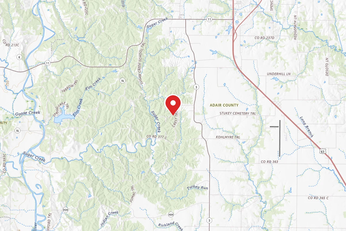 Sugar Creek Conservation Area Dispersed Camping